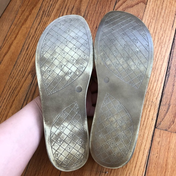 Donald J Pliner Cork Sandals sz 9 8.5 - Picture 3 of 6